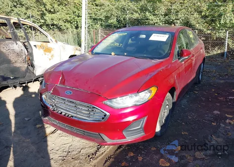 2019 Ford Fusion Se z USA, uszkodzony, nr VIN 3FA6P0HD5KR166035